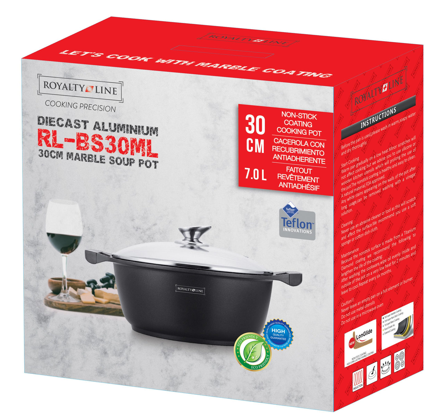 Royalty Line Kastrull - 30 CM