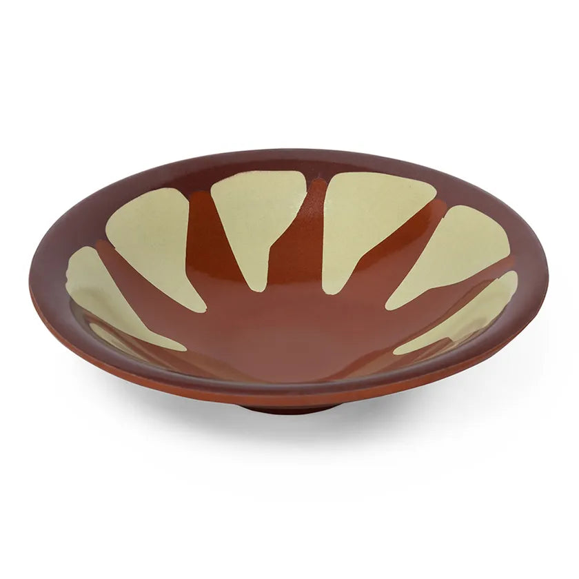 Melamin Hummus Tallrik - Stor