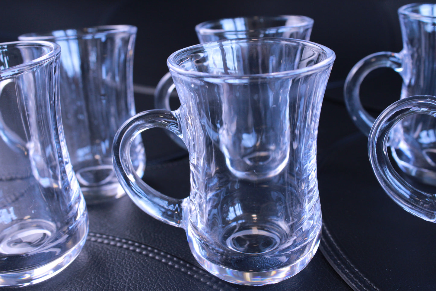 Set med 6 Turkiska Te Glas – Elegant Design