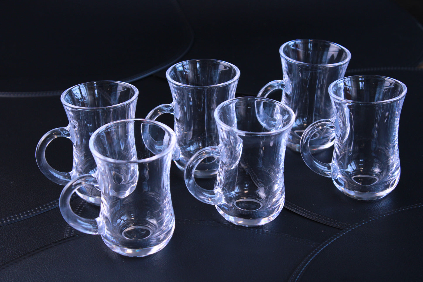 Set med 6 Turkiska Te Glas – Elegant Design