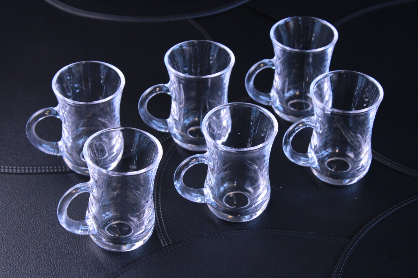 Set med 6 Turkiska Te Glas – Elegant Design