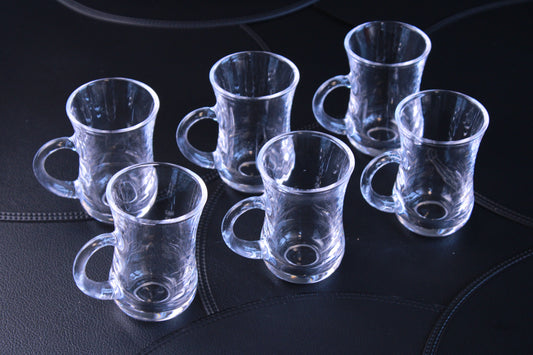 Set med 6 Turkiska Te Glas – Elegant Design