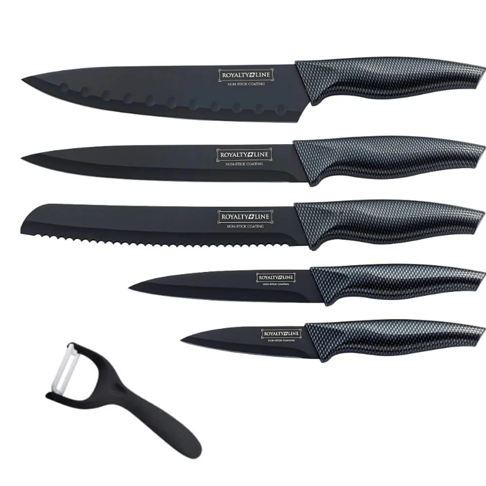 5-delars knivset med non-stick
