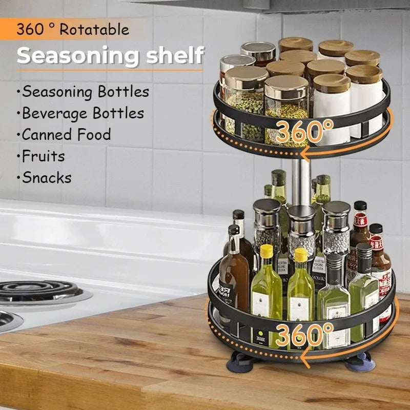 Kryddställ med 360° rotation